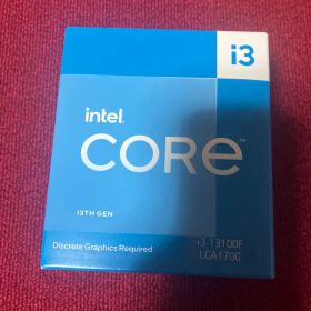 Intel Core i3-13100F CPU 本体未開封