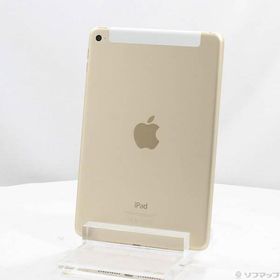 〔中古〕Apple(アップル) iPad mini 4 32GB ゴールド MNWG2J／A auロック解除SIMフリー〔269-ud〕