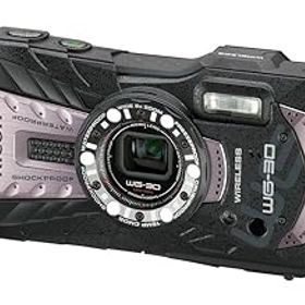 【中古】（非常に良い）RICOH 防水デジタルカメラ RICOH WG-30W カーボングレー 防水12m耐ショック1.5m耐寒-10度 RICOH WG-30W GL 04621