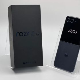 【箱付き中古C】motorola razr 50 ultra XT2451-5 256GB コアラグレイ
