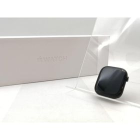 【中古】Apple Watch Series10 46mm GPS ジェットブラックアルミニウムケース/ブラックスポーツバンド (M/L) MWWQ3J/A【津田沼】保証期間１ヶ月【ランクB】