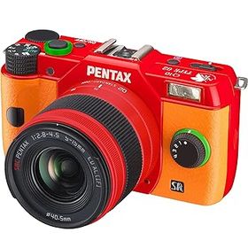 【中古】PENTAX ミラーレス一眼 Q10 エヴァンゲリオンモデル ズームレンズキット [標準ズーム 02 STANDARD ZOOM] TYPE 02: アスカ 12609