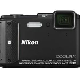 【中古】 Nikon デジタルカメラ COOLPIX AW130 ブラック BK