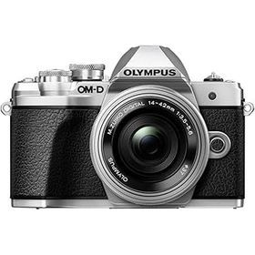 【中古】（非常に良い）OLYMPUS ミラーレス一眼 OM-D E-M10 MarkIII EZダブルズームキット シルバー