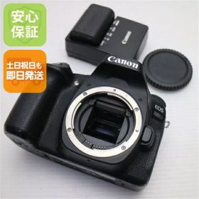 【中古】 超美品 EOS 80D ボディ ブラック 中古 Canon 土日祝発送OK