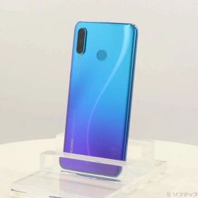 【中古】HUAWEI(ファーウェイ) HUAWEI P30 lite 64GB ピーコックブルー HWSEC1 Y!mobile 【349-ud】