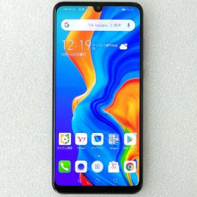 【中古】 その他メーカー HUAWEI P30 lite MAR-LX2J パールホワイト / Y!mobile版 白ロム / SIMロック解除済み ANE-LX2J CPUHiSilicon Kirin 710 / 2.2+1.7GHz メモリ4GB SSD64GB OSAndroid 9