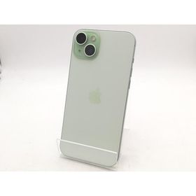 【中古】Apple docomo 【SIMフリー】 iPhone 15 Plus 128GB グリーン MU0E3J/A【柏】保証期間１ヶ月【ランクA】