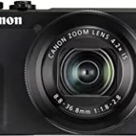 Canon コンパクトデジタルカメラ PowerShot G7 X Mark III ブラック 1.0型センサー/F1.8レンズ/光学4.2倍ズーム PSG7XMARKIIIBK