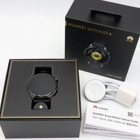 【ボーナスストア+5％】HUAWEI WATCH GT6 46mm ATM-B19-BK ブラック スマートウォッチ ファーウェイウォッチ 本体