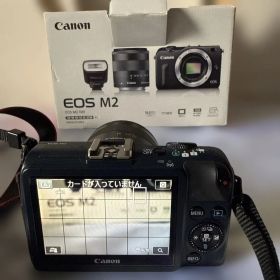 Canon EOS M2 ミラーレス一眼カメラ ストロボ