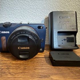 【美品】Canon EOS M2 ベイブルー EF-M 22mm F2 STM