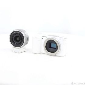 〔中古〕SONY(ソニー) VLOGCAM ZV-E10L パワーズームレンズキット ホワイト〔198-ud〕