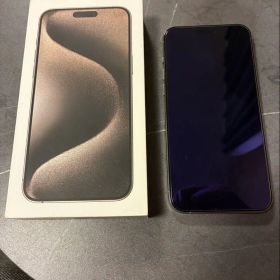 【美品】iPhone15 Pro Max 512GB ナチュラルチタニウム