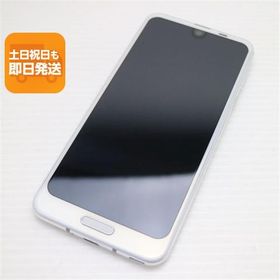 超美品 SHV42 AQUOS R2 ホワイト スマホ 即日発送 スマホ 白ロム 中古 au SHARP あすつく 土日祝発送OK