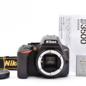 ショット数: 8180回 Nikon D3500 ボディ 付属品多数 #1730