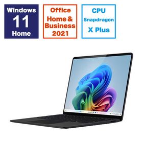 マイクロソフト Microsoft Surface Laptop 第7世代 [13.8型/Windows11Home/Snapdragon X Plus/16GB/SSD512GB/Office] ブラック ZGM00056