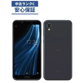 ★【中古品】 AQUOS sense2 SHV43 SHV43 32GB ブラック au 管理:3eyL