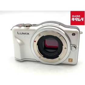 【中古】 【美品】 パナソニック LUMIX DMC-GF3-W ボディ シェルホワイト