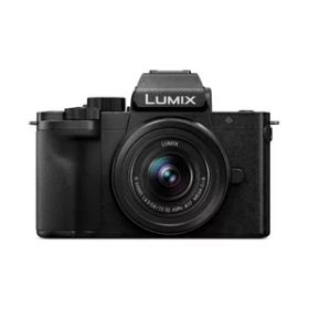 【中古】 パナソニック(Panasonic) 小型・軽量ミラーレス一眼カメラ ルミックス 標準ズームレンズキット ブラック DC-G100DK-K