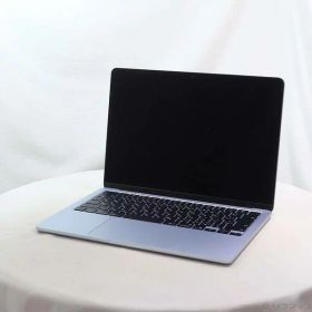 【中古】Apple(アップル) MacBook Air 13.6-inch Early-2025 MC6T4J／A Apple M4 10コアCPU_8コアGPU 16GB SSD256GB スカイブルー 〔26.3 Tahoe〕 【269-ud】