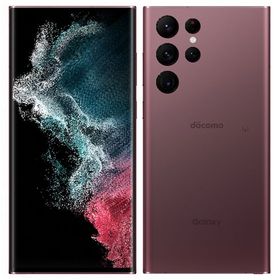 SIMフリー Galaxy S22 Ultra SC-52C バーガンディ 256GB