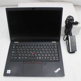 中古 Lenovo ThinkPad L13(Intel Core i5 10210U 1.60GHz/16GB DDR4/SSD256GB/-/オンボード/13.3/1920x1080/Wi-Fi/WEBCAM/W11H/VBT) 195426 状態： C:並品