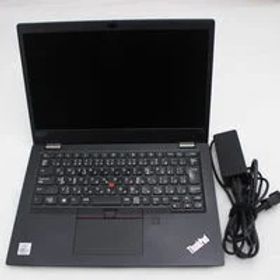 中古 Lenovo ThinkPad L13(Intel Core i5 10210U 1.60GHz/16GB DDR4/SSD256GB/-/オンボード/13.3/1920x1080/Wi-Fi/WEBCAM/W11H/VBT) 195412 状態： C:並品