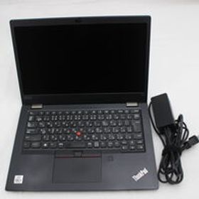 中古 Lenovo ThinkPad L13(Intel Core i5 10210U 1.60GHz/16GB DDR4/SSD256GB/-/オンボード/13.3/1920x1080/Wi-Fi/WEBCAM/W11H/VBT) 195413 状態： C:並品