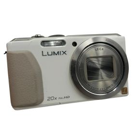 ■Panasonic LUMIX DMC-TZ40 ホワイト GPS搭載 20倍ズーム Leicaレンズ コンパクトデジタルカメラ 動作確認済 ランクC2619576,2619576