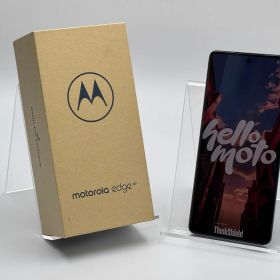 【箱付き中古C】motorola edge 40(XT2303-3) イクリプスブラック SIMフリー 白ロム
