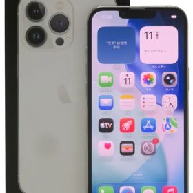 【Apple】アップル『iPhone 13 Pro / 6.1inch / 256GB / SIMロック解除済 ドコモ / シルバー』NLUP3J/A(MLUP3J/A) 2021年発売 スマートフォン 1週間保証【中古】
