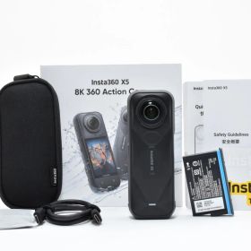 ★新品級★ インスタサンロクマル Insta360 X5 CINSAAHA-X510 《元箱付・付属品多数！》★完動品★ #A605038