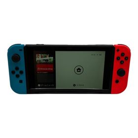 ■Nintendo Switch HAC-001(-01) ネオンブルー ネオンレッド 本体のみ 初期化済 動作確認済 2022年モデル2622545
