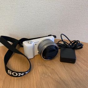 【美品】Sony α5100 ホワイト 1162ショット デジタルカメラ