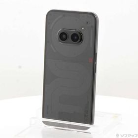 〔中古〕Nothing（ナッシング） Nothing Phone (2a) 128GB ブラック A10400067 SIMフリー〔262-ud〕
