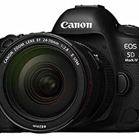 【中古】 Canon キャノン デジタル一眼レフカメラ EOS 5D MarkIV レンズキット EF24-70 F2.8L II USM 付属 EOS5DM4-2470LIILK