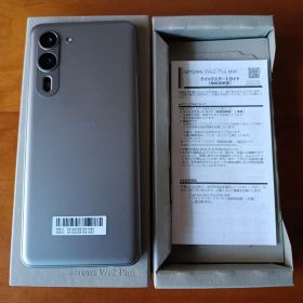 新品 arrows We2 Plus M06 スレートグレイ