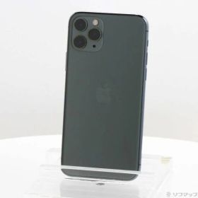 ソフマップ 〔中古品〕 iPhone11 Pro 64GB ミッドナイトグリーン NWC62J／A SoftBank【247】