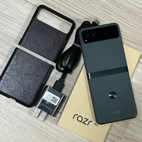 Motorola razr 40 本体 セージグリーン