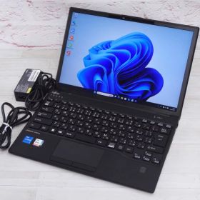 【中古】Aランク 富士通 LIFEBOOK U9313/MX 第12世代 i5 1235U メモリ8GB LTE(SIMフリー) NVMe256GB WUXGA液晶 Webカメラ Win11
