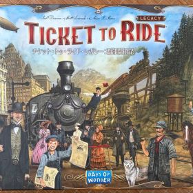 【中古品・使用済】チケット・トゥ・ライド・レガシー：西部開拓記