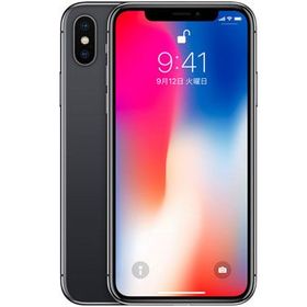 SIMフリー iPhoneX スペースグレイ 256GB