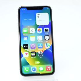 【動作可能＊電池100％＊液晶美品】SIMフリー iPhone X 64GB スペースグレイ