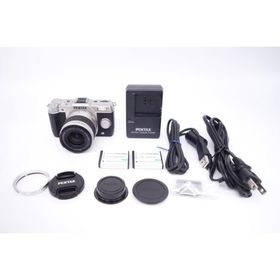 【美品】PENTAX ペンタックス Q10 ズームレンズキット [ 02 STANDARD ZOOM] シルバー [W2606005A]