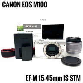 動作良好 CANON EOS M100 EF-M 15-45mm レンズキット