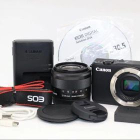 ＊新品同様品＊Canon EOS M10 レンズキット ブラック