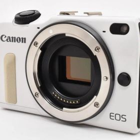 ジャンク品★キャノン Canon EOS M2 ボディ ホワイト #577