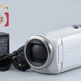 【中古】Panasonic パナソニック HC-V480MS ホワイト デジタルハイビジョンビデオカメラ