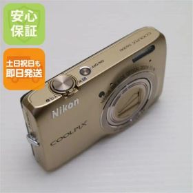 超美品 COOLPIX S6300 エレガントゴールド 即日発送 デジカメ Nikon デジタルカメラ 本体 土日祝発送OK 05000